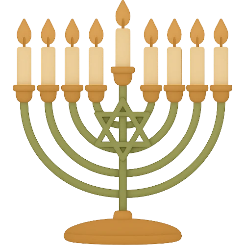 Személyre szabott gyerekkönyv a chanuka fényében